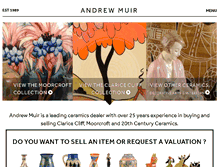 Tablet Screenshot of andrew-muir.com